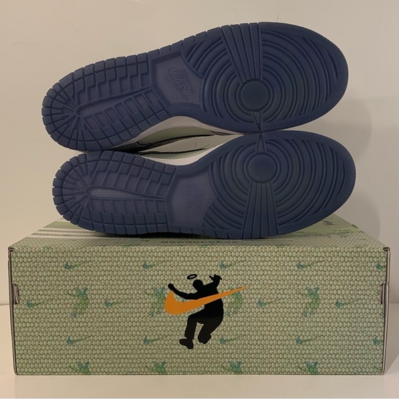 🛂[BRAND NEW] NIKE DUNK LOW UNION PASSPORT PACK PISTACHIO MENS SIZE 11.5 SHOES🛂 - Picture 7 of 15